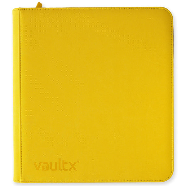 Album 12 Bolsillos Vault X Amarillo Soleado | Exo-Tec Zip Binder | 480 bolsillos