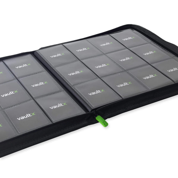 Album 12 Bolsillos Vault X por Dentro | Exo-Tec Zip Binder | 480 bolsillos