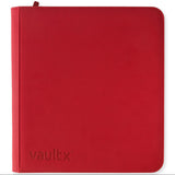 Album 12 Bolsillos Vault X Rojo Fuego | Exo-Tec Zip Binder | 480 bolsillos