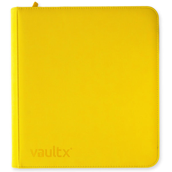 Album 12 Bolsillos XL Vault X Amarillo Soleado | Exo-Tec Zip Binder | 624 bolsillos
