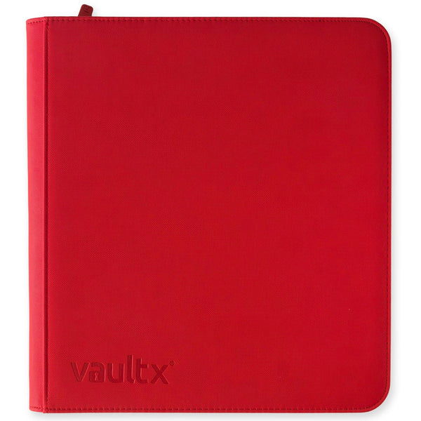 Album 12 Bolsillos XL Vault X Rojo Fuego | Exo-Tec Zip Binder | 624 bolsillos