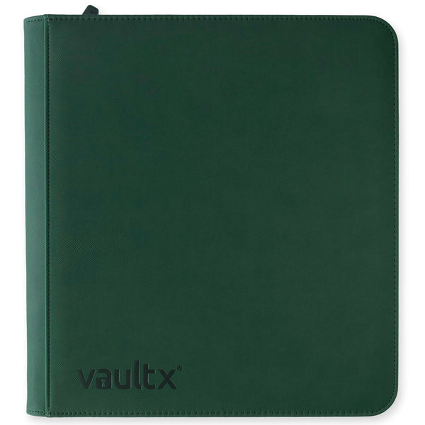 Album 12 Bolsillos XL Vault X Verde Bosque | Exo-Tec Zip Binder | 624 bolsillos