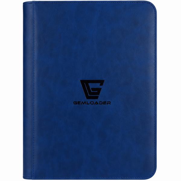 Album 4 Bolsillos Premium Toploader Azul | GEMLOADER | 112 bolsillos