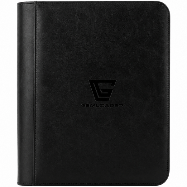 Album 4 Bolsillos Premium Toploader Negro | GEMLOADER | 112 bolsillos