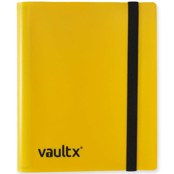 Album 4 Bolsillos Vault X Amarillo | Strap Binder | 160 bolsillos