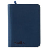 Album 4 Bolsillos Vault X Azul Marino | Exo-Tec Zip Binder | 160 bolsillos