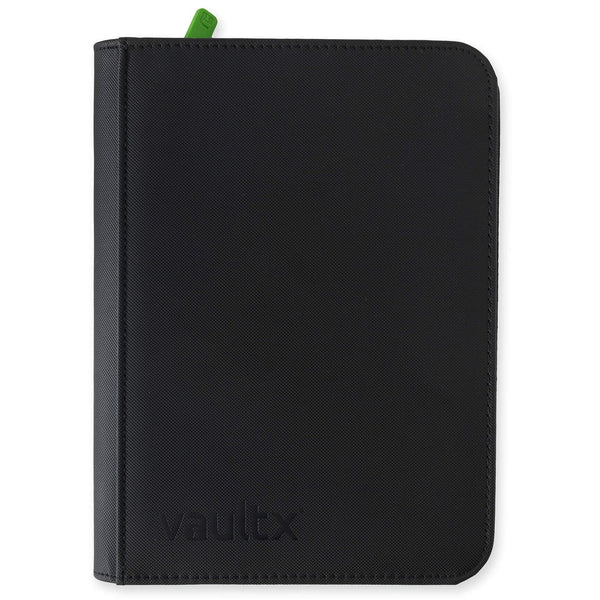 Album 4 Bolsillos Vault X Negro | Exo-Tec Zip Binder | 160 bolsillos