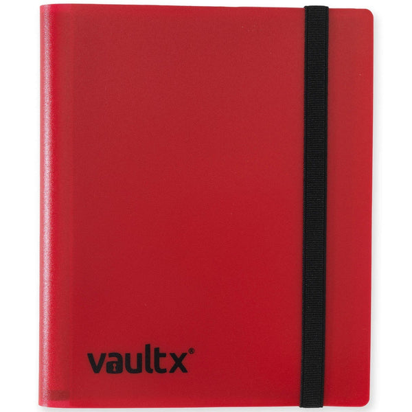 Album 4 Bolsillos Vault X Rojo | Strap Binder | 160 bolsillos