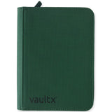 Album 4 Bolsillos Vault X Verde Bosque | Exo-Tec Zip Binder | 160 bolsillos