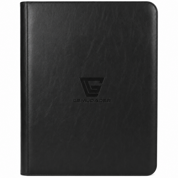 Album 9 Bolsillos Premium Toploader Negro | GEMLOADER | 216 bolsillos