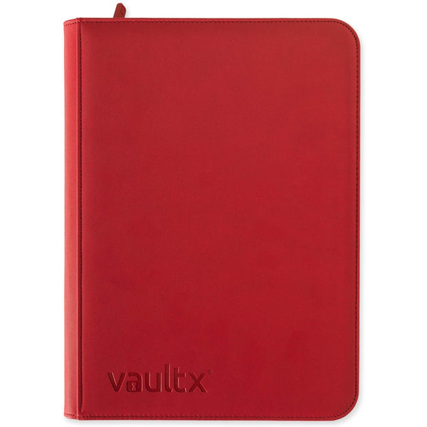 Album 9 Bolsillos Vault X Rojo Fuego | Exo-Tec Zip Binder | 360 bolsillos