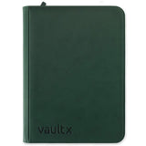 Album 9 Bolsillos Vault X Verde Bosque | Exo-Tec Zip Binder | 360 bolsillos