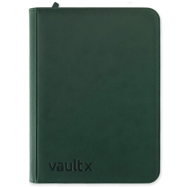 Album 9 Bolsillos Vault X Verde Bosque | Exo-Tec Zip Binder | 360 bolsillos