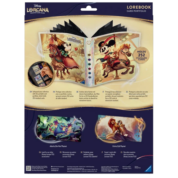 Album Attack of the Vine Back | 252 Bolsillos | Binder Lorcana