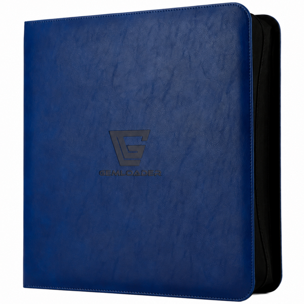 Album Premium para Cartas Gradeadas Azul | GEMLOADER | 28 Slots