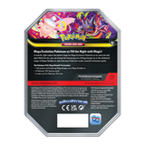 Back Mega Clefable y Mega Gengar 2026 Tin | 4 Sobres | POKÉMON | Inglés