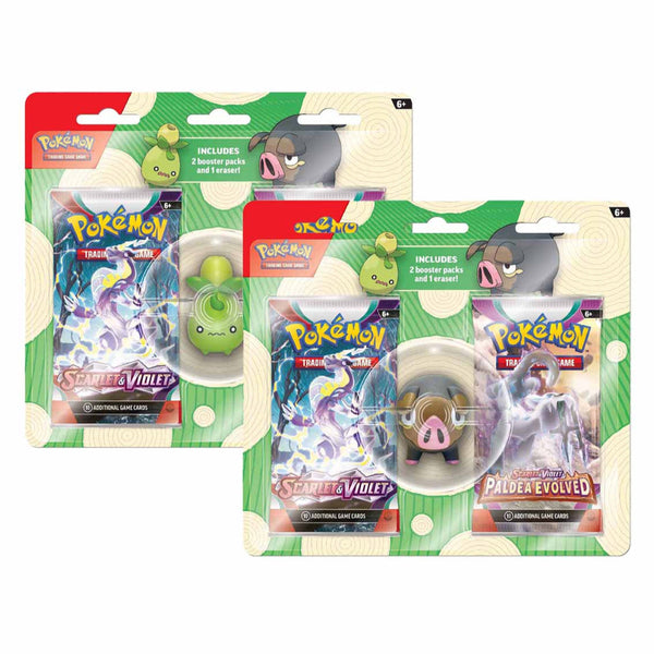 Back to School Eraser Blister 2023 | POKÉMON | Inglés