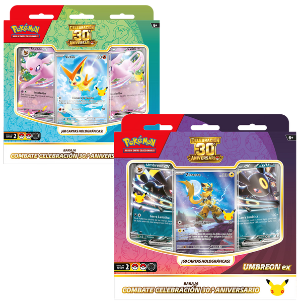 Baraja Combate 30 Aniversario | POKÉMON | Español