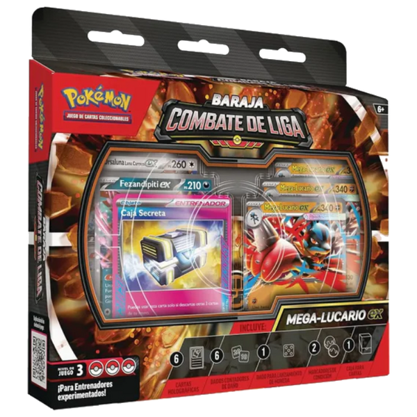 Baraja Combate Mega Lucario Ex | POKÉMON | Español
