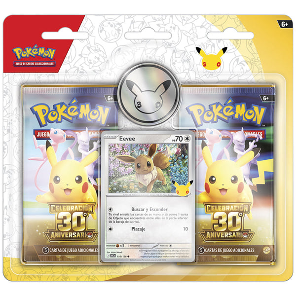 Blister 2 Sobres 30 Aniversario | POKÉMON | Español