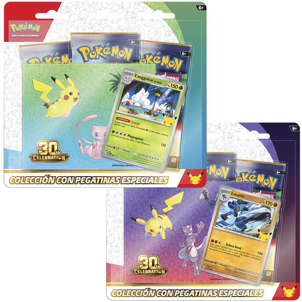Blister 3 Sobres 30 Aniversario | POKÉMON | Español