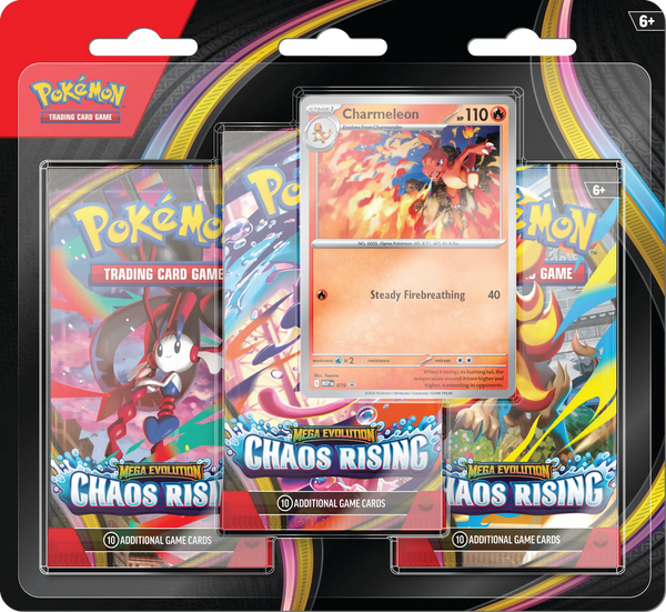 Blister 3 Sobres Chaos Rising | POKÉMON | Inglés