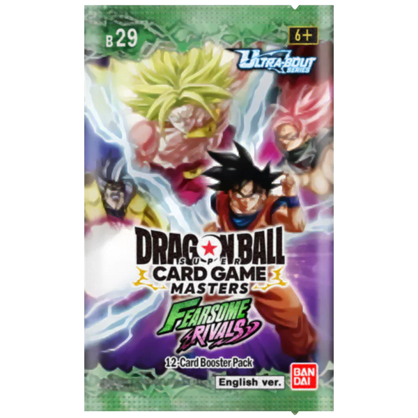 Booster Box B-29 | Fearsome Rivals | DRAGON BALL | Inglés