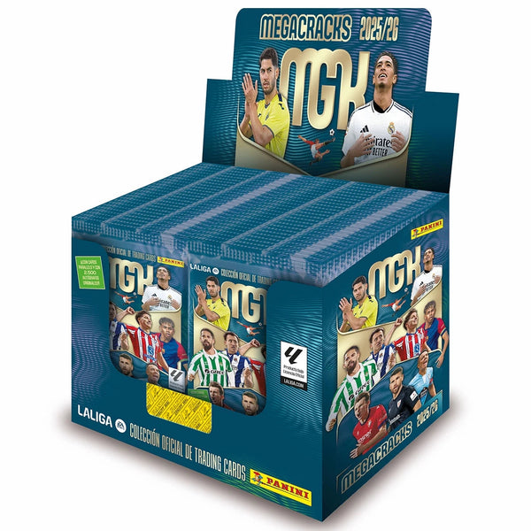 Booster Box 50 Sobres Megacracks 2025/26 | Panini Cromos | Español
