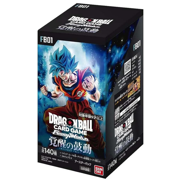 Booster Box FB01 | Awakened Pulse | Fusion World | DRAGON BALL | Japonés