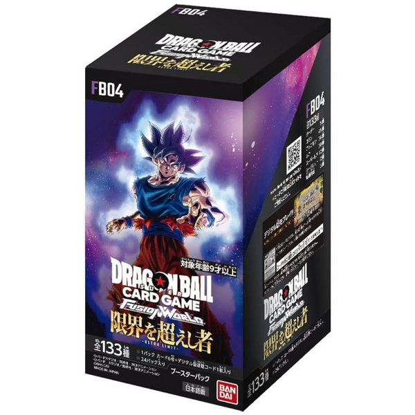 Booster Box FB04 | Ultra Limit | Fusion World | DRAGON BALL | Japonés