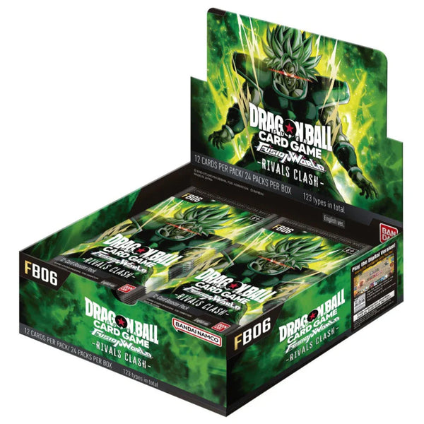 Booster Box FB06 | Rivals Clash | Fusion World | DRAGON BALL | Inglés