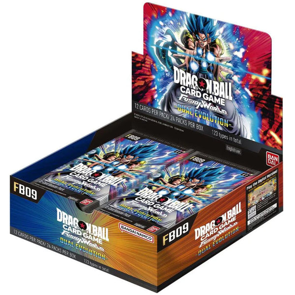 Sobre FB09 | Dual Evolution | Fusion World | DRAGON BALL | Inglés