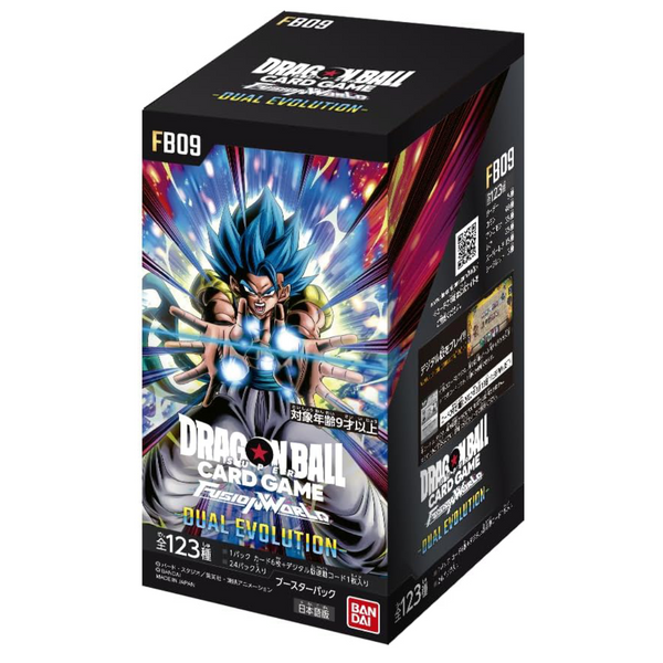 Booster Box FB09 | Dual Evolution | Fusion World | DRAGON BALL | Japonés