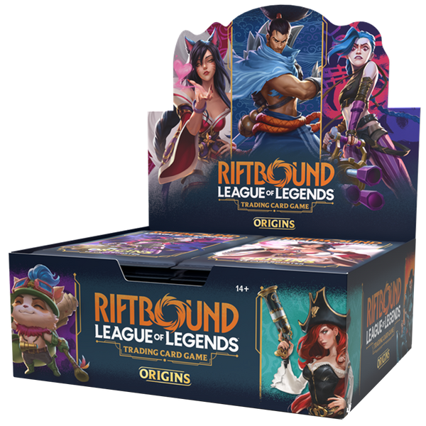 Booster Box Riftbound LOL Origins | League of Legends | Inglés