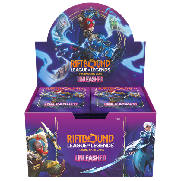 Booster Box Riftbound LOL Unleashed Front | League of Legends | Inglés