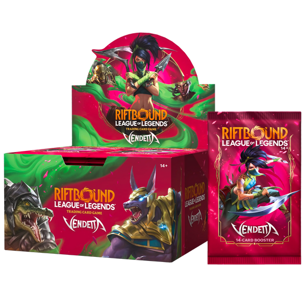 Booster Box Riftbound LOL Vendetta Pack | League of Legends | Inglés