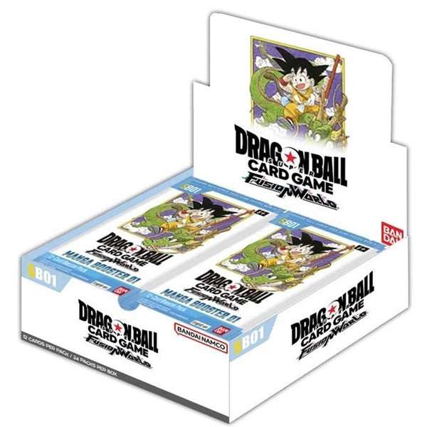 Booster Box SB01 | Manga Booster 01 | Fusion World | DRAGON BALL | Inglés