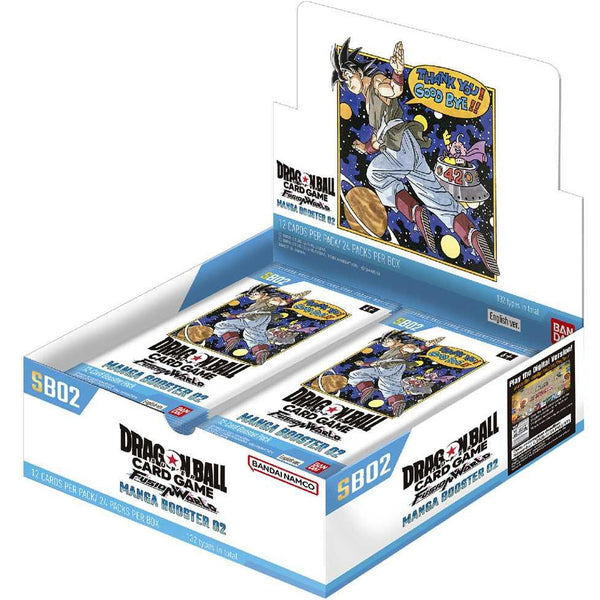 Booster Box SB02 | Manga Booster 02 | Fusion World | DRAGON BALL | Inglés
