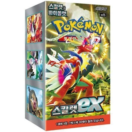 Booster Box Scarlet EX | POKÉMON | Coreano