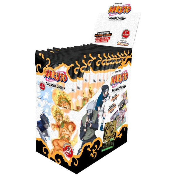 Booster Box Second Set 1st Edition | Naruto Mythos | Shinobi Shiren | Inglés