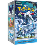 Booster Box Snow Hazard | POKÉMON | Coreano
