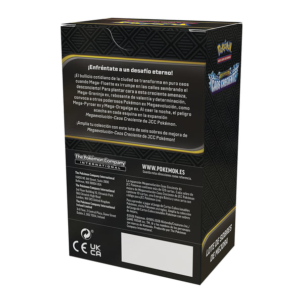 Booster Bundle Caos Creciente Back | POKÉMON | Español