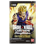 Booster Box FB08 | Saiyan's Pride | Fusion World | DRAGON BALL | Inglés