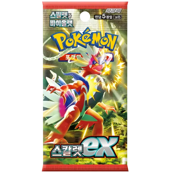 Booster Scarlet EX | POKÉMON | Coreano
