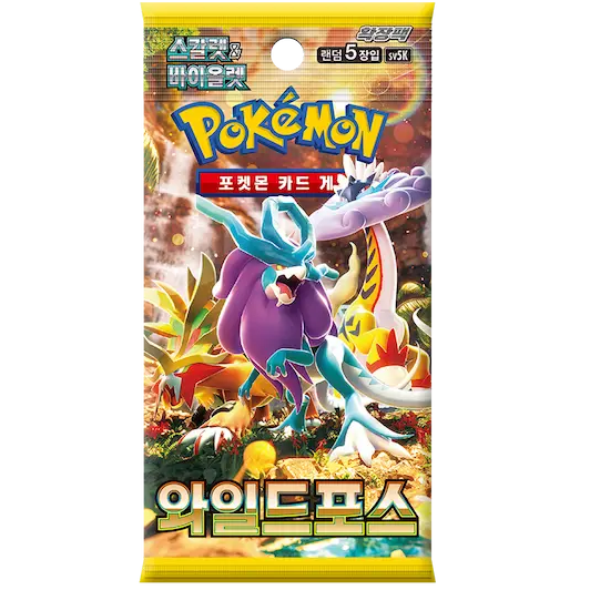 Booster Wild Force | POKÉMON | Coreano
