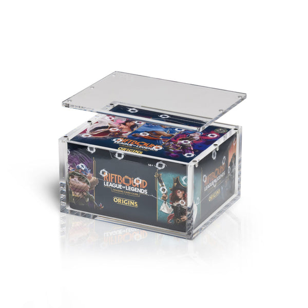 Caja Acrílica de Imán para Riftbound Abierta | The Acrylic Box