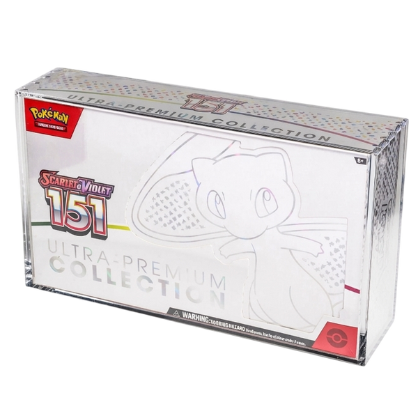 Caja Acrílica de Imán para Ultra Premium 151, Mega Charizard y Terapagos | The Acrylic Box