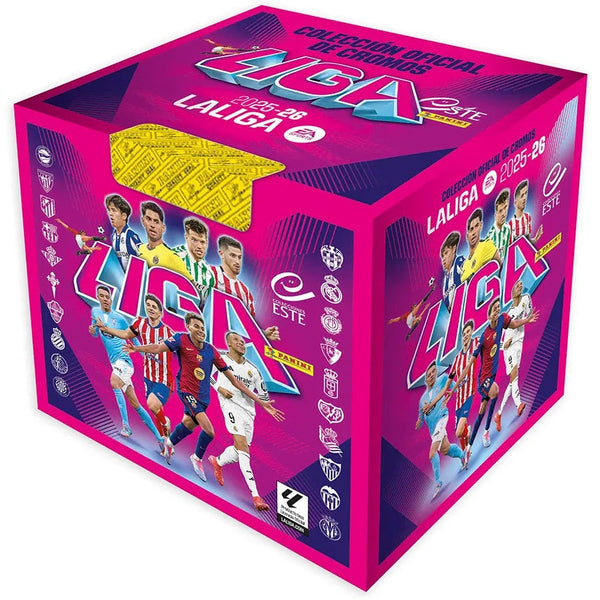 Caja de 50 sobres La Liga Este 2025/26 | Panini Cromos | Español