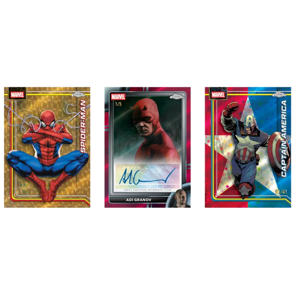 Cartas Marvel Cómics Mega Box 2026