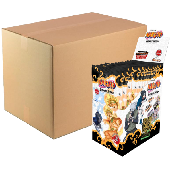 Case Booster Box Second Set 1st Edition | Naruto Mythos | Shinobi Shiren | Inglés